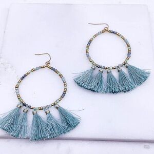 Sunshine Tassel Earrings